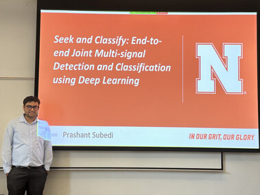 Prashant Subedi's MS Thesis Defense, UNL, Lincoln, NE, July 2023