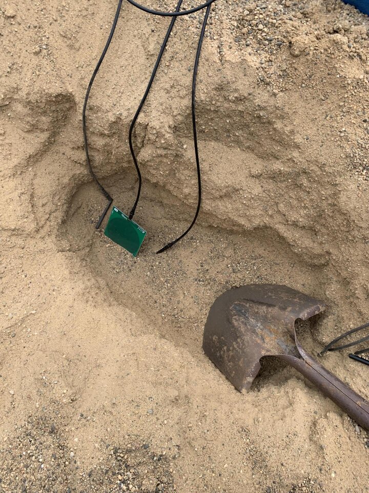 Testbed: antenna deployment